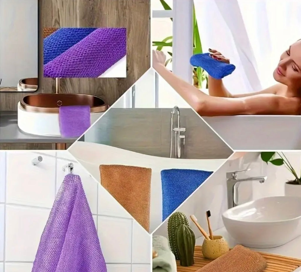 African Exfoliating Multicolour Sponge big size