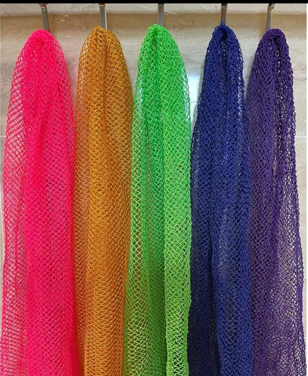 African Exfoliating Multicolour Sponge big size