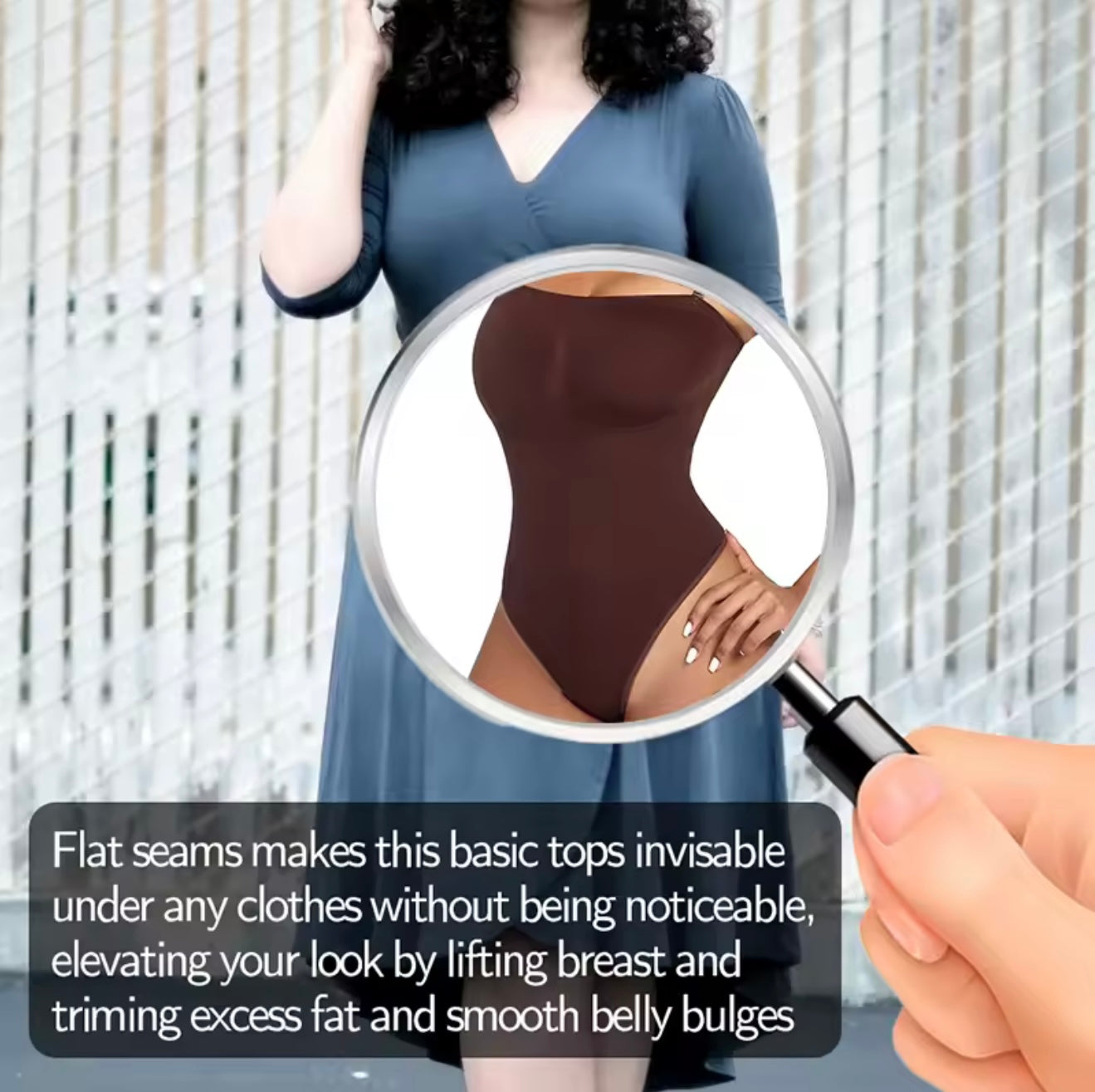 Off Shoulder Bodysuit Shapewear Women Tummy Control