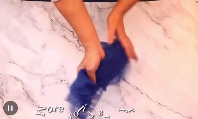 African Exfoliating Multicolour Sponge big size